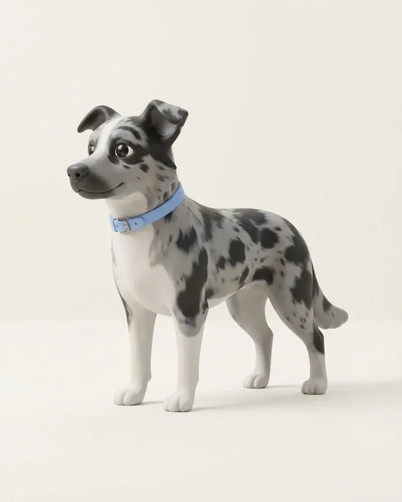 Ilustración 3D de un carea leonés
