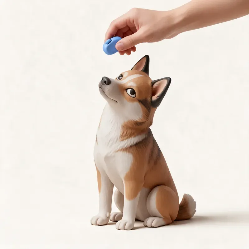 Lundehund noruego: aprendiendo (ilustración)