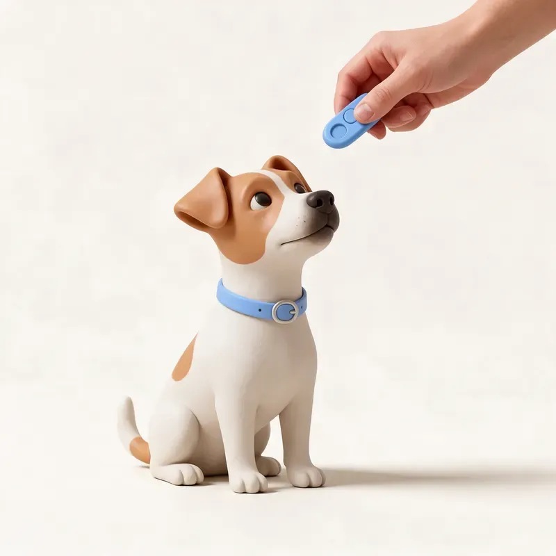 Jack Russell terrier: aprendiendo (ilustración)