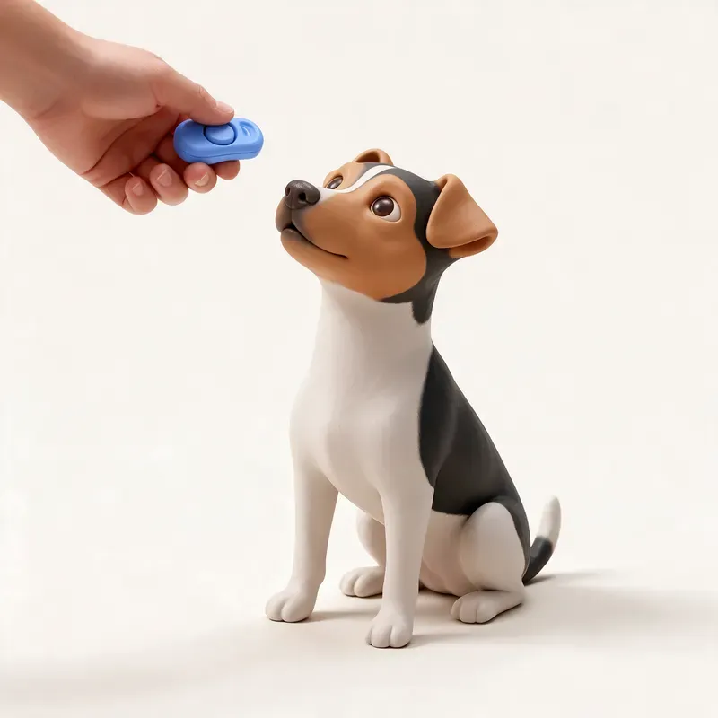 Terrier brasileño: aprendiendo (ilustración)