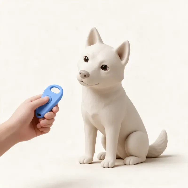 Jindo coreano: aprendiendo (ilustración)