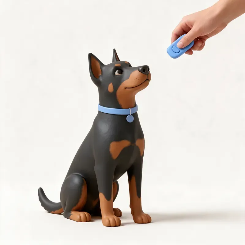 Pastor de Beauce (Beauceron): aprendiendo (ilustración)