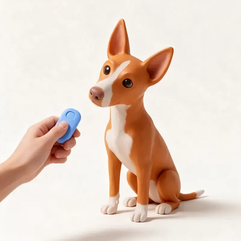 Podenco canario: aprendiendo (ilustración)