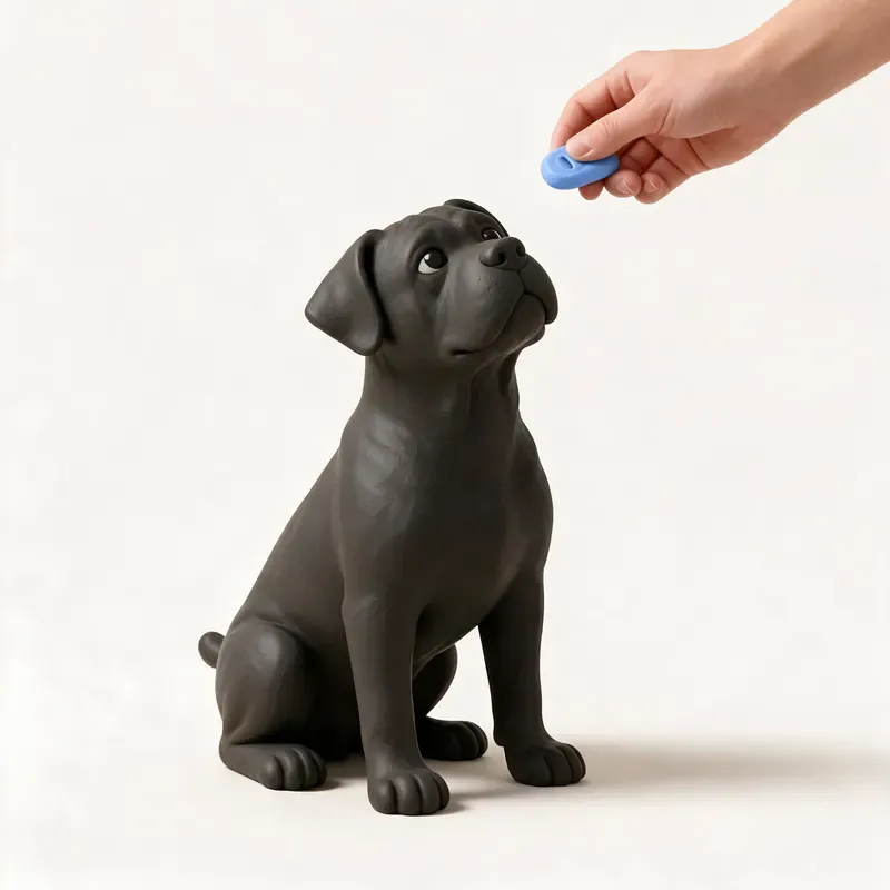 Cane corso: aprendiendo (ilustración)