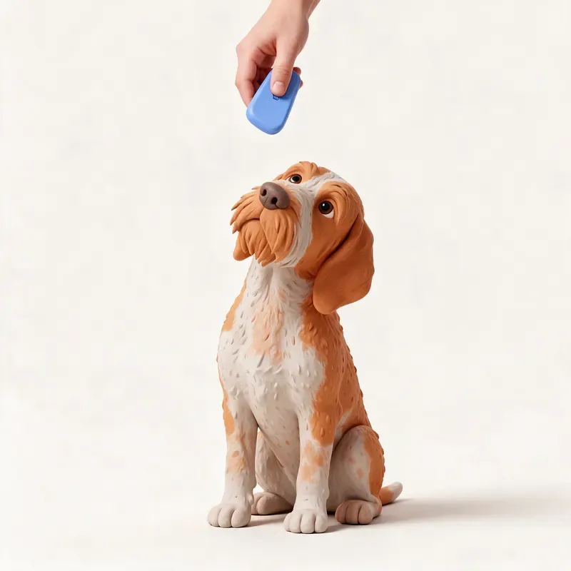 Spinone italiano: aprendiendo (ilustración)