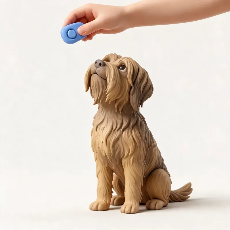 Perro de la Sierra de Aires: aprendiendo (ilustración)