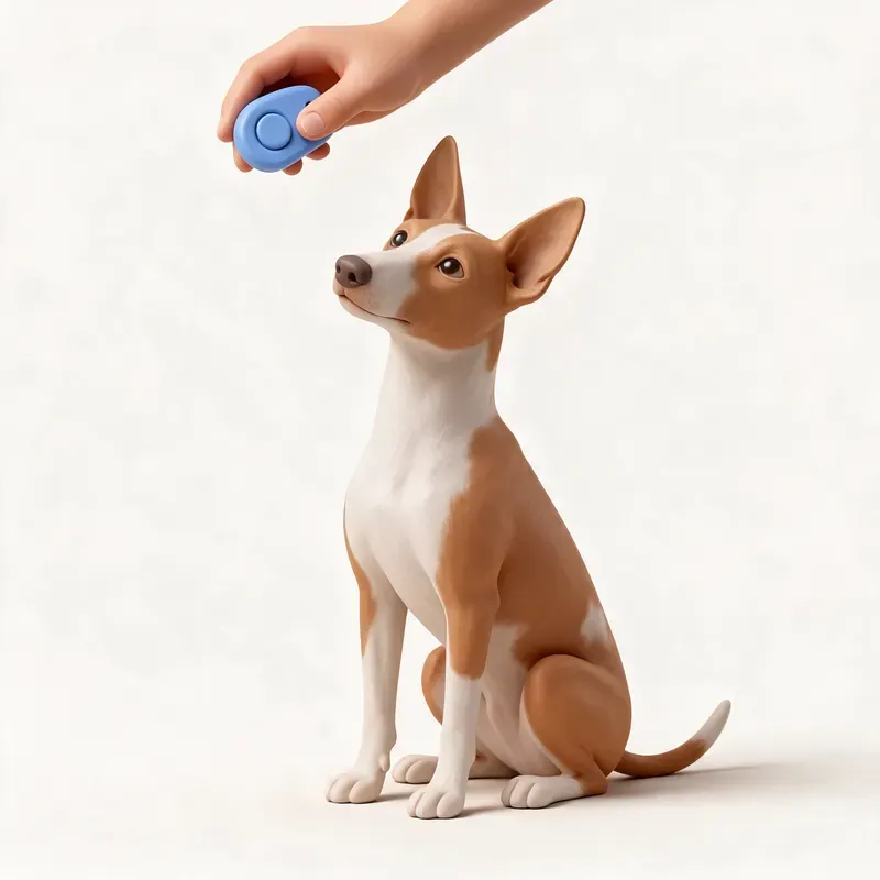 Podenco andaluz: aprendiendo (ilustración)
