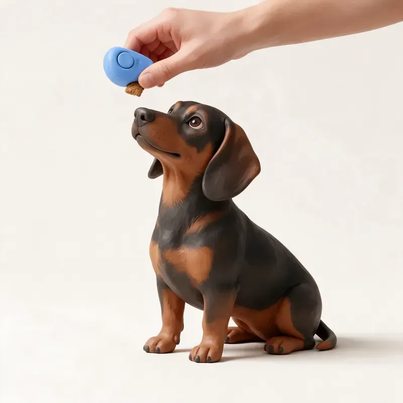 Basset de los Alpes: aprendiendo (ilustración)