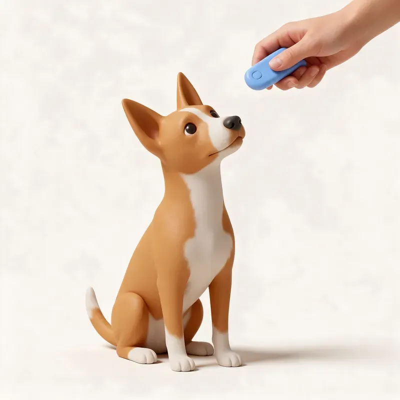 Podenco portugués: aprendiendo (ilustración)