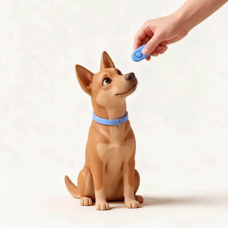 Carolina Dog: aprendiendo (ilustración)