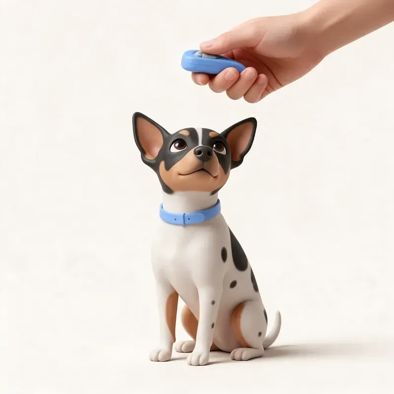 Rat terrier americano: aprendiendo (ilustración)