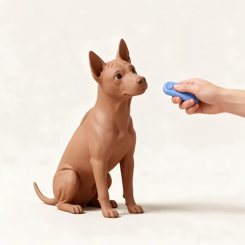 Thai ridgeback: aprendiendo (ilustración)