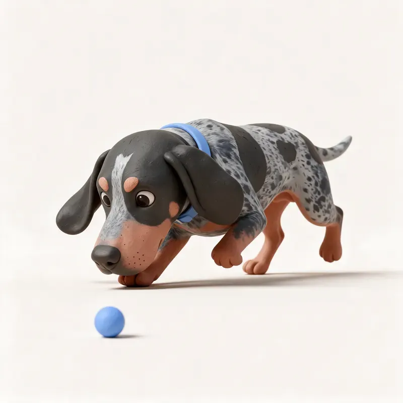 Pequeño azul de Gascuña: haciendo ejercicio (ilustración)