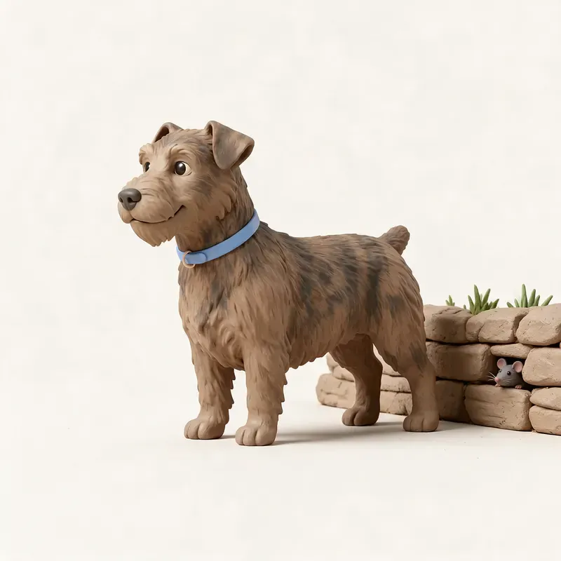 Terrier irlandés Glen of Imaal: un guiño a su origen (ilustración)