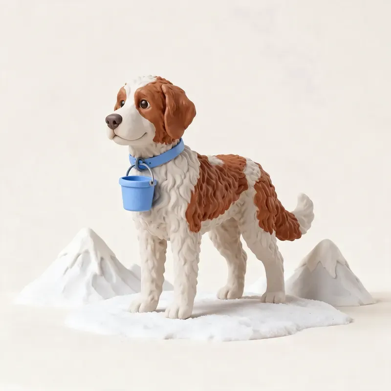 Saint Berdoodle: un guiño a su origen (ilustración)