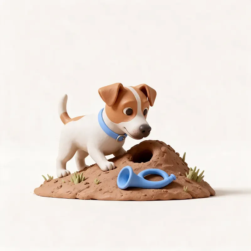 Jack Russell terrier: un guiño a su origen (ilustración)