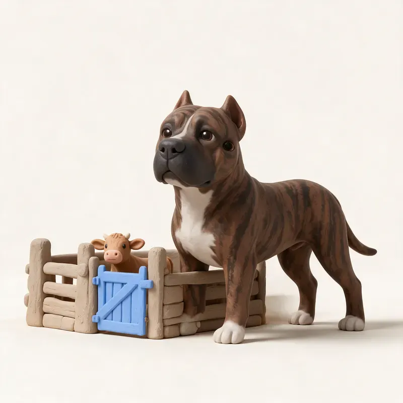Presa canario: un guiño a su origen (ilustración)