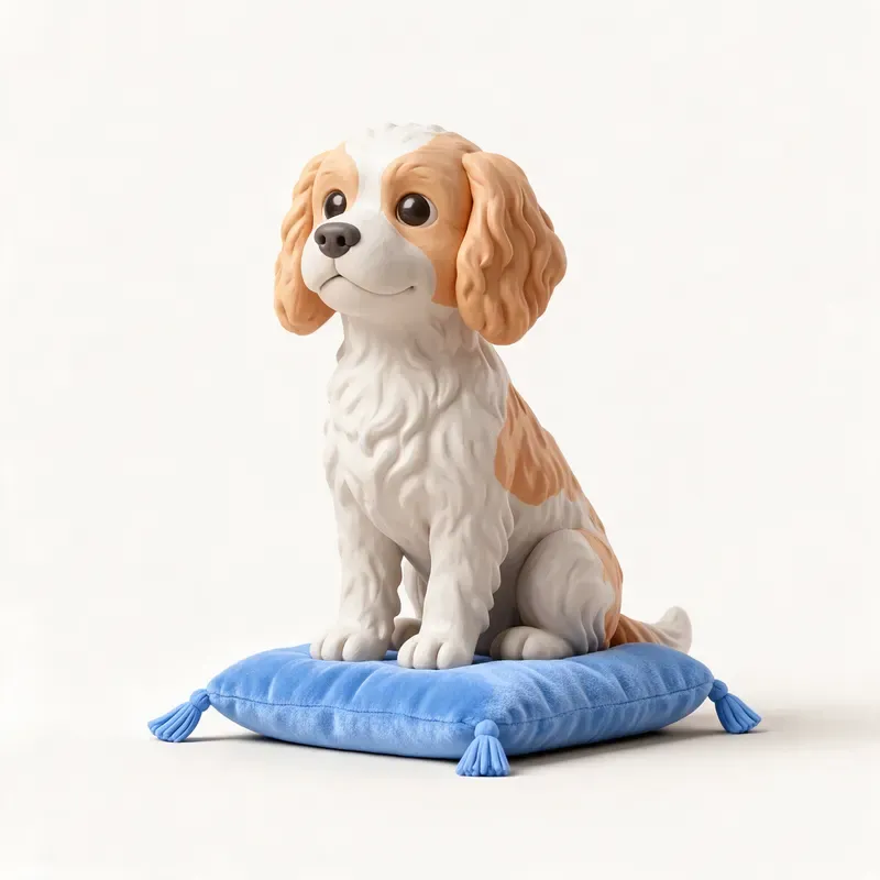 Cavachon: un guiño a su origen (ilustración)