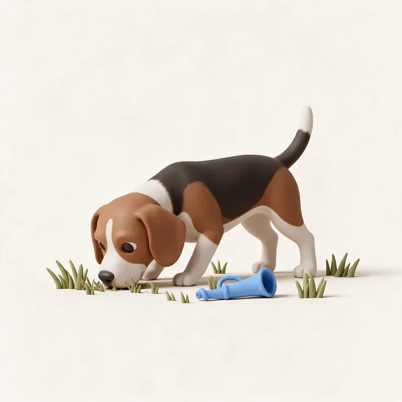 Beagle: un guiño a su origen (ilustración)