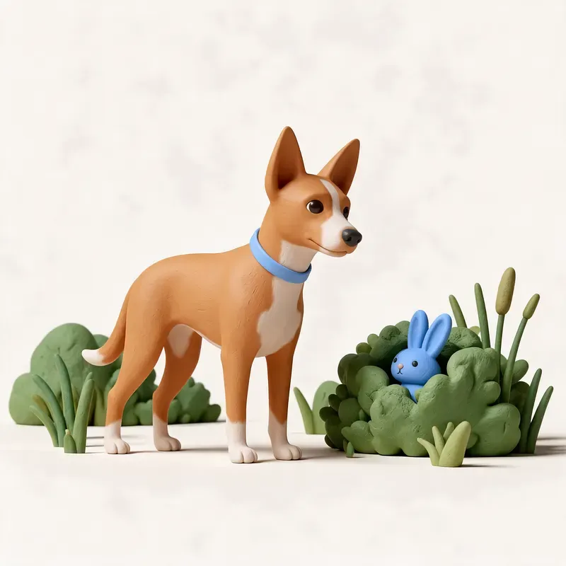 Podenco portugués: un guiño a su origen (ilustración)