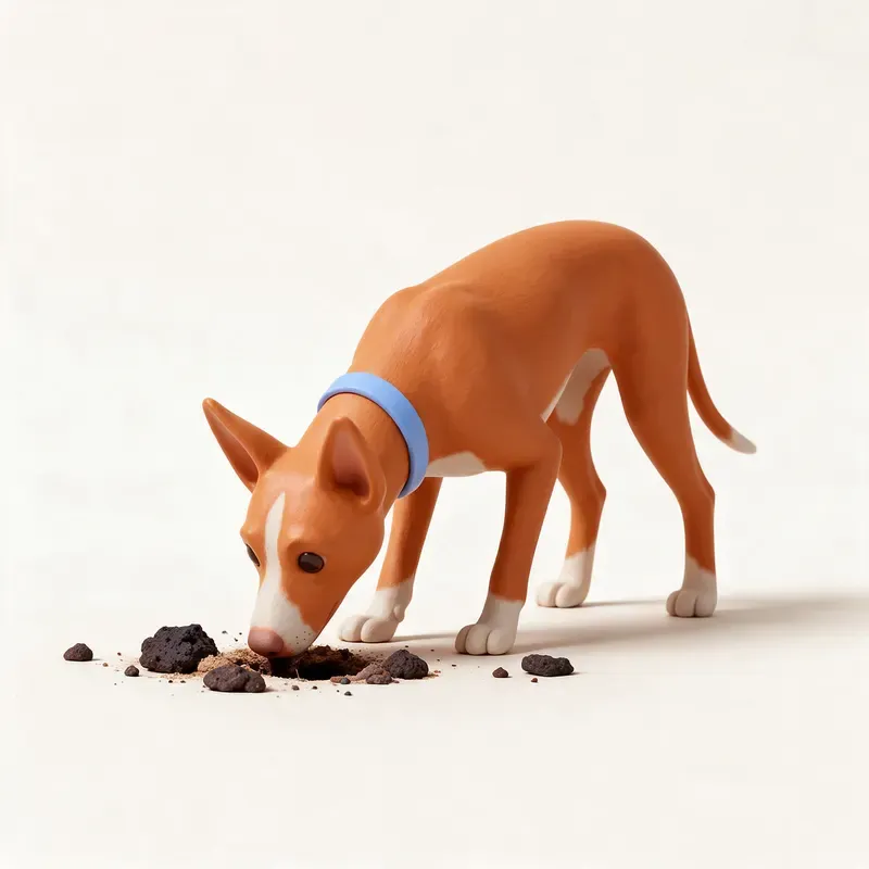 Podenco canario: un guiño a su origen (ilustración)