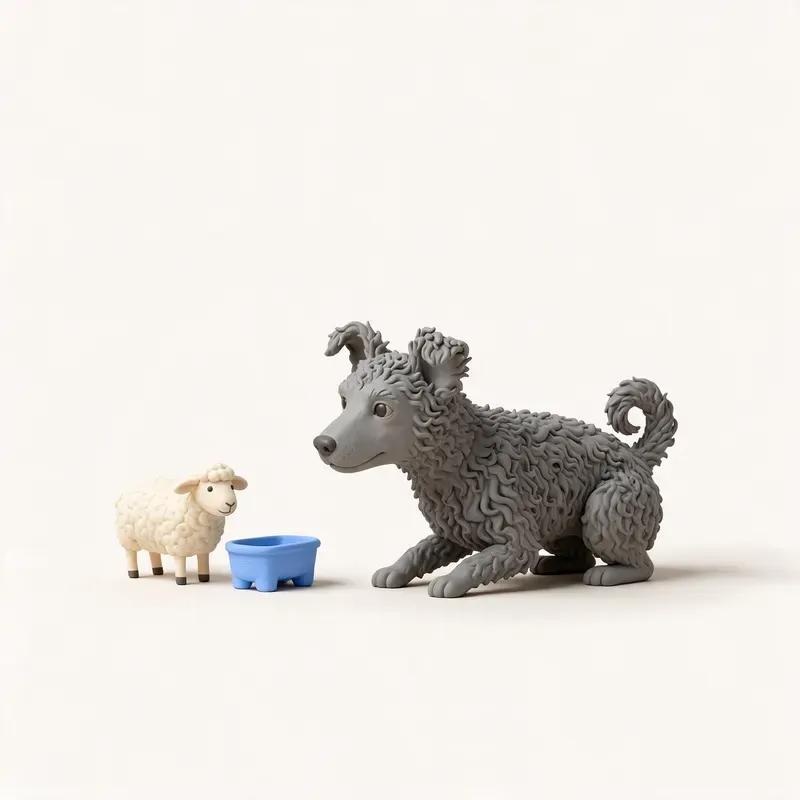 Pumi: un guiño a su origen (ilustración)