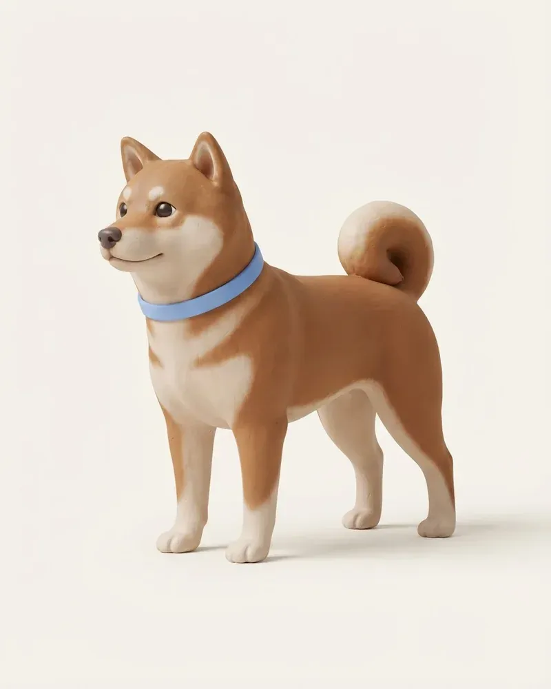 Ilustración 3D de un hokkaido