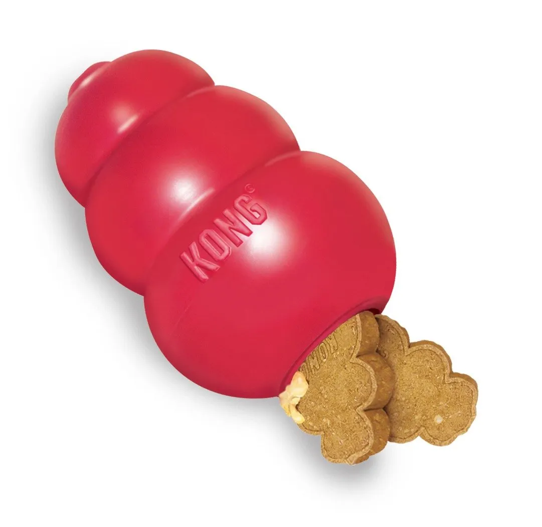 Juguete rellenable tipo Kong para perros