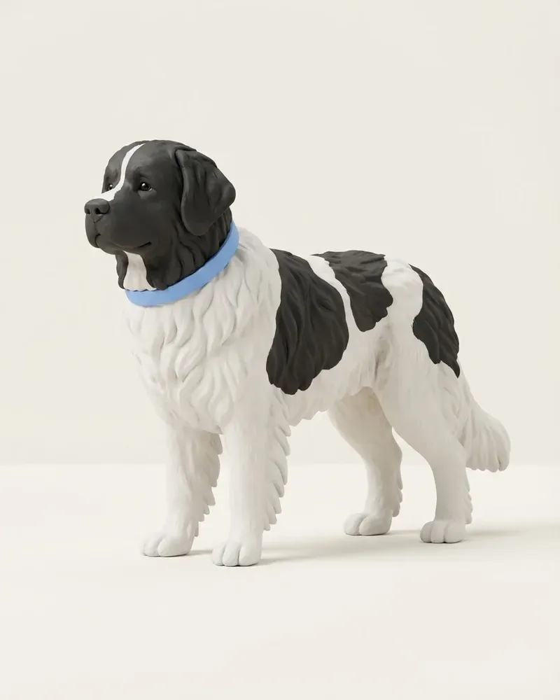Ilustración 3D de un landseer