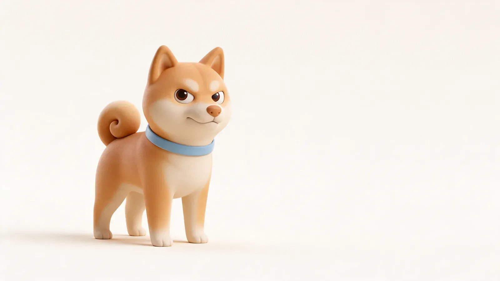 Shiba inu mostrando señales de aviso antes de morder