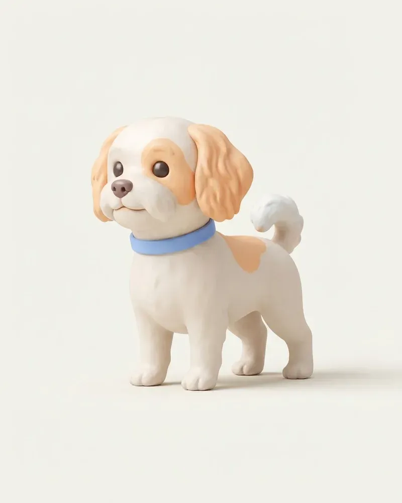 Ilustración 3D de un mal-shi