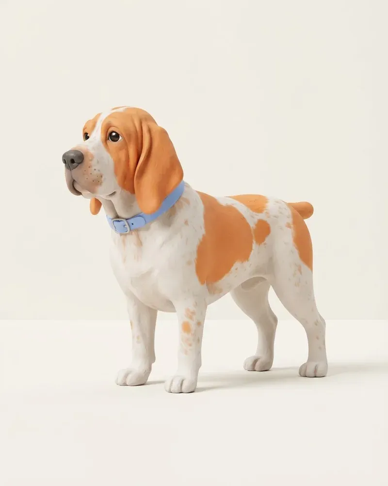 Ilustración 3D de un pachón navarro