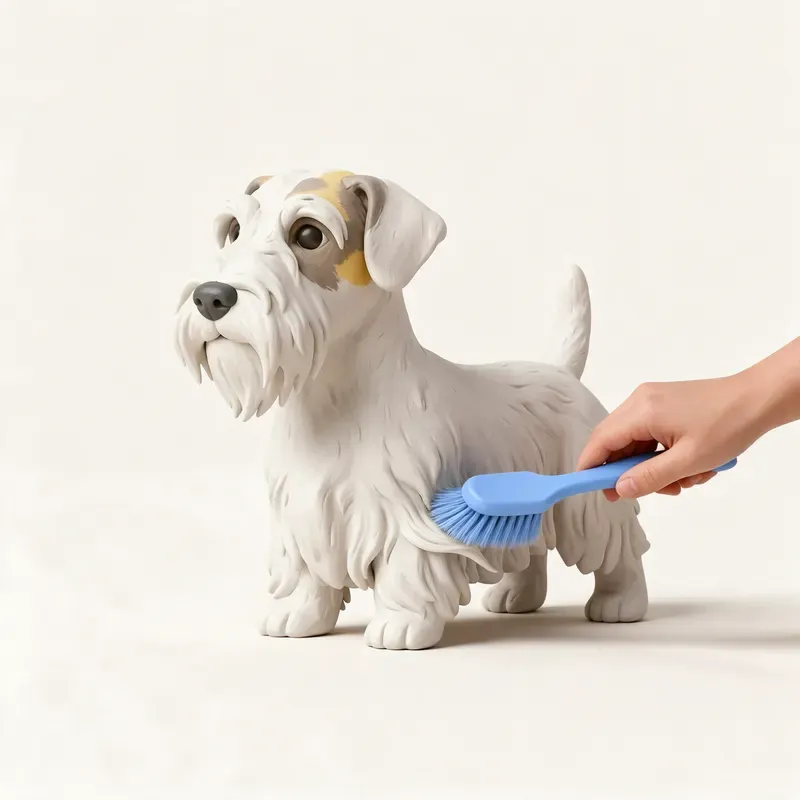 Sealyham terrier: cuidado de su pelo (ilustración)