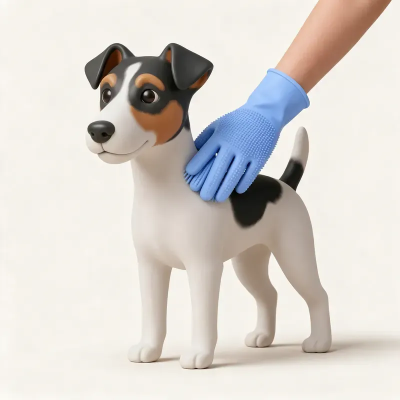 Fox terrier de pelo liso: cuidado de su pelo (ilustración)