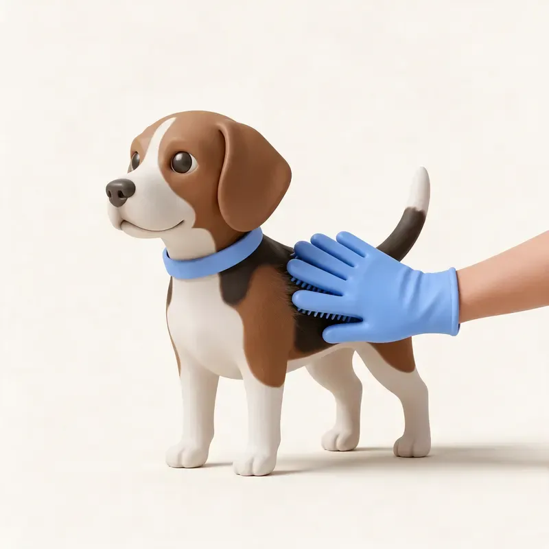 Beagle: cuidado de su pelo (ilustración)