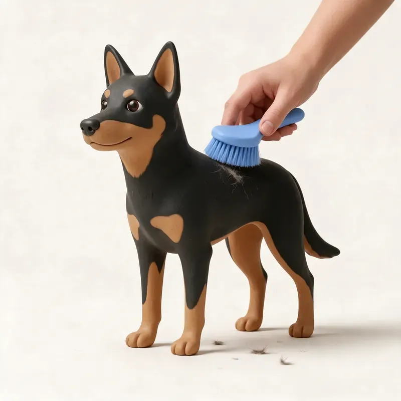 Kelpie australiano: cuidado de su pelo (ilustración)
