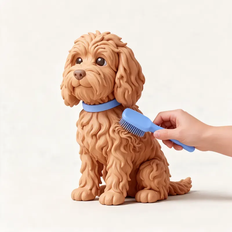 Cockapoo: cuidado de su pelo (ilustración)