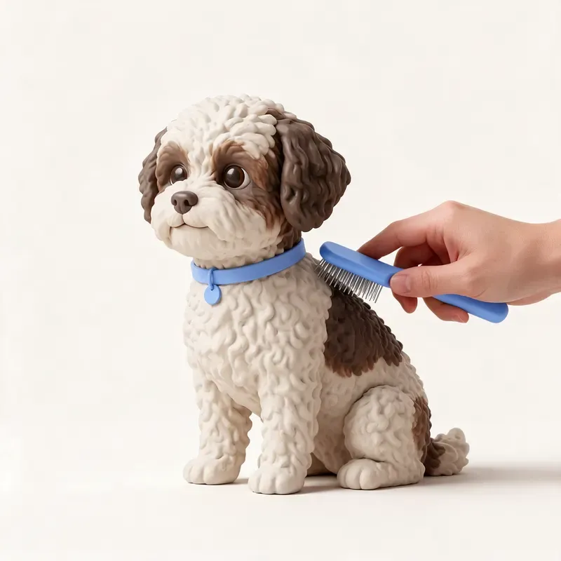Shih-poo: cuidado de su pelo (ilustración)