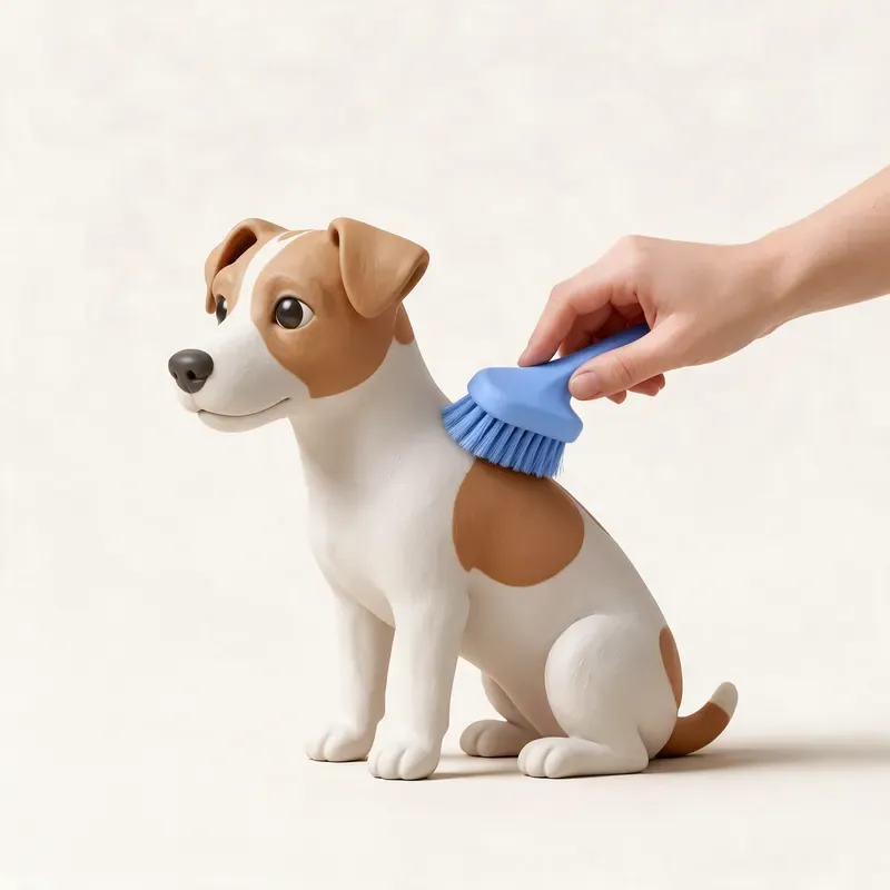 Parson Russell terrier: cuidado de su pelo (ilustración)