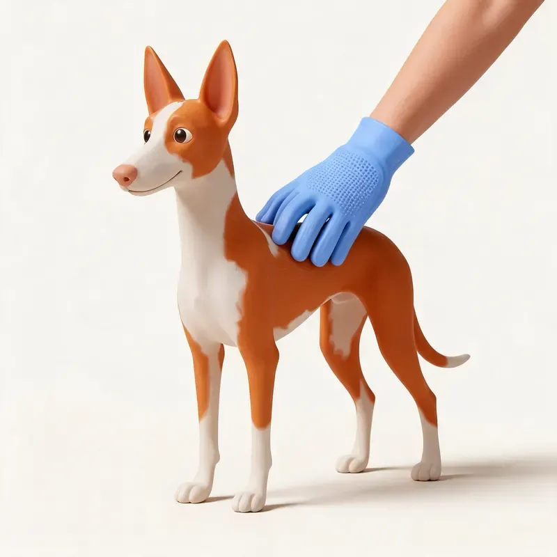 Podenco ibicenco: cuidado de su pelo (ilustración)