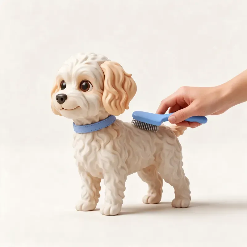 Maltipoo: cuidado de su pelo (ilustración)