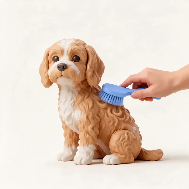 Cavapoo: cuidado de su pelo (ilustración)