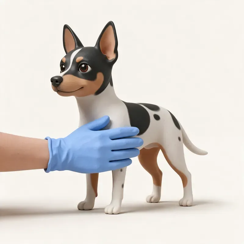 Rat terrier americano: cuidado de su pelo (ilustración)