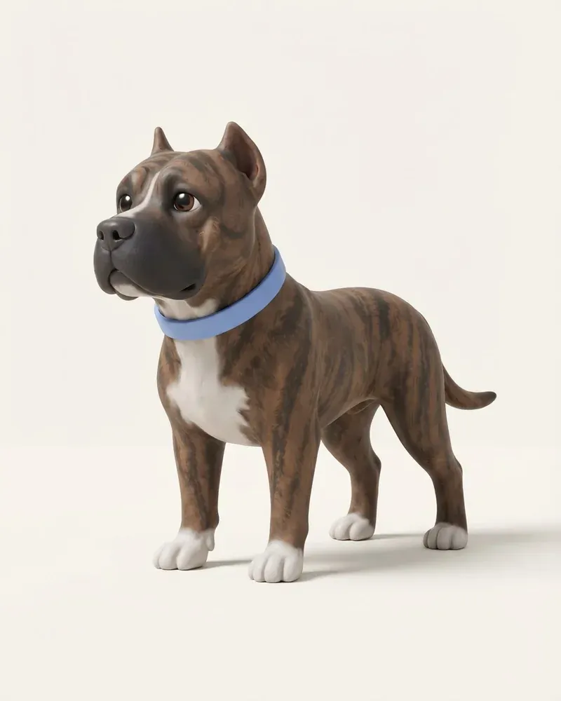 Ilustración 3D de un presa canario