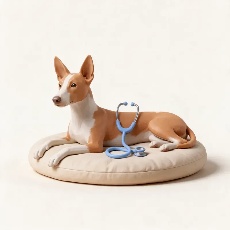 Podenco andaluz: tranquilo y sano (ilustración)