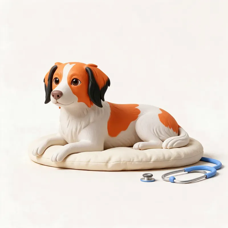 Kooikerhondje: tranquilo y sano (ilustración)