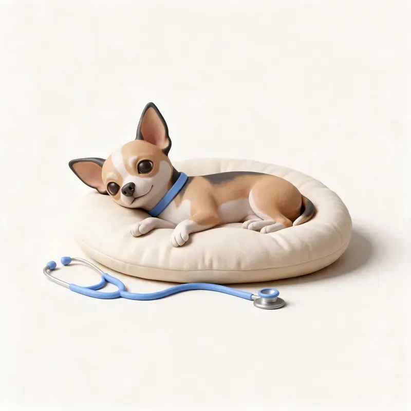 Chihuahua: tranquilo y sano (ilustración)