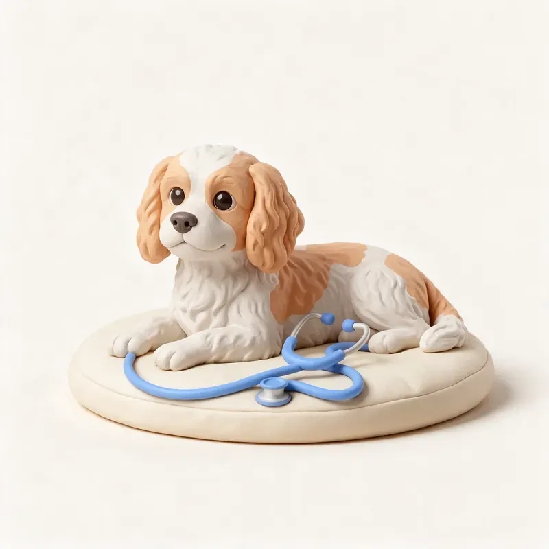 Cavachon: tranquilo y sano (ilustración)