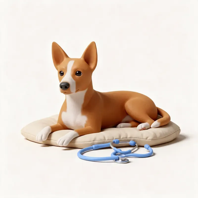 Podenco portugués: tranquilo y sano (ilustración)