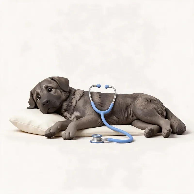 Perro de Castro Laboreiro: tranquilo y sano (ilustración)
